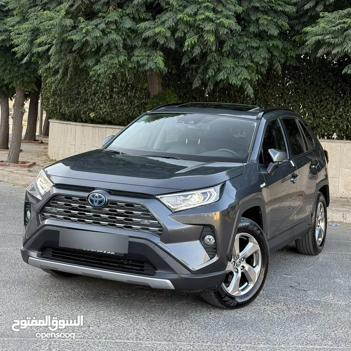 RAV4 2021(دفعه تبدء 6200)وارد اوروبي جمرك جديد فحص كامل فل كامل ليميتد كلين تايتل