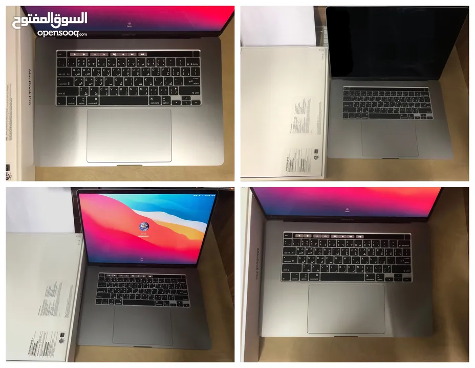 Apple MacBook Pro 16”(2019),Touch Bar,Intel 8-Core i9 2.3GHz,Turbo 4.8 Ghz,1 TB,16GB,4GB Disp-MintCl