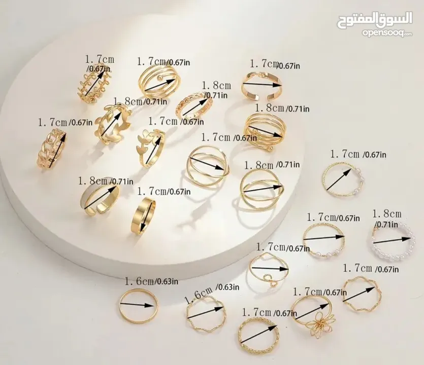 اكسسوارات 86قطعة  86 pieces accessories and jewelry