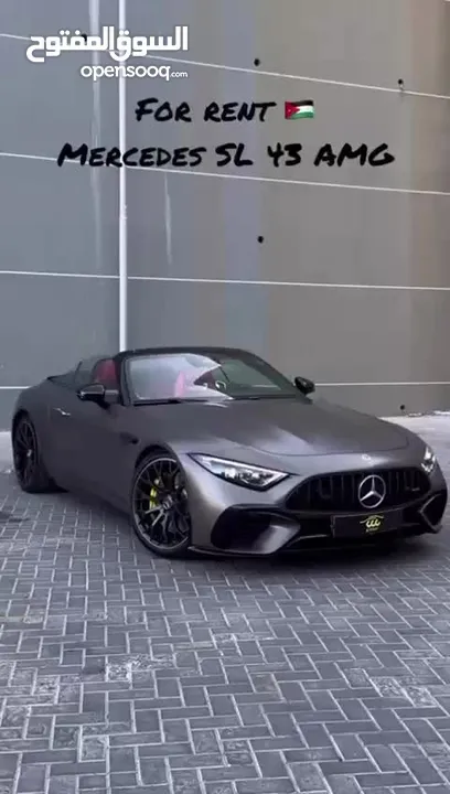 ccc global car rental / Mercedes SL AMG 2024  للإيجار