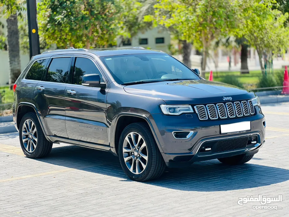 Jeep Grand Cherokee Overland 2017/Agent Maintained/For sale