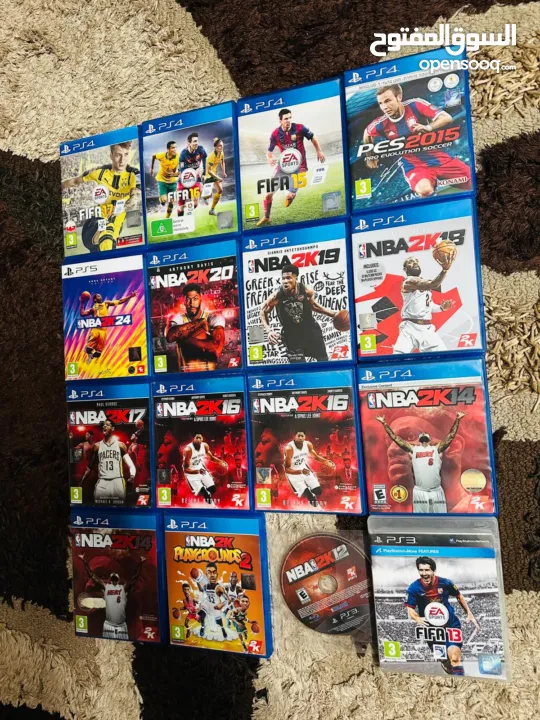 سيديات ألعاب بلاسيتشن 5/4