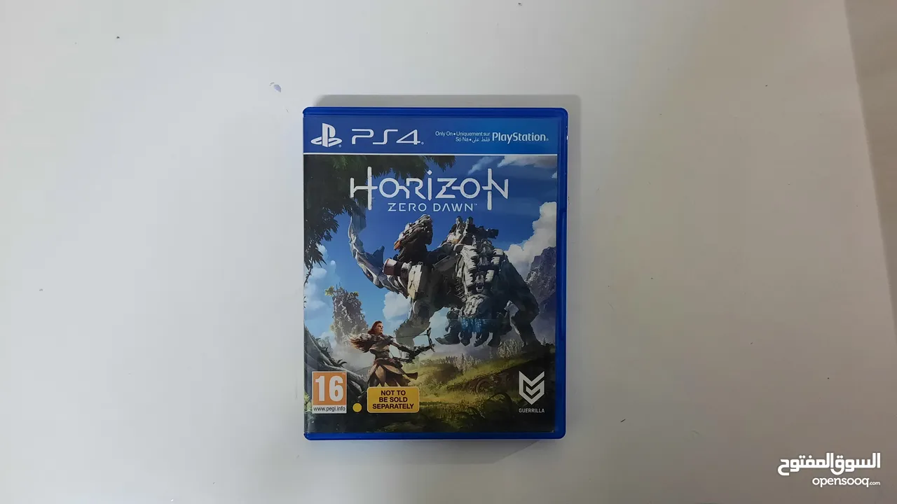 سيديhorizon zero dawn بحاله شبه جديد