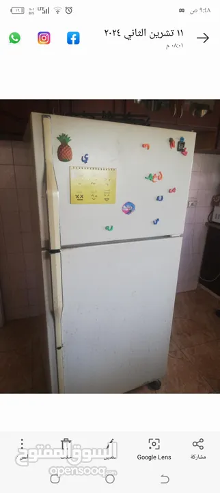 ثلاجه كبيره للبيع