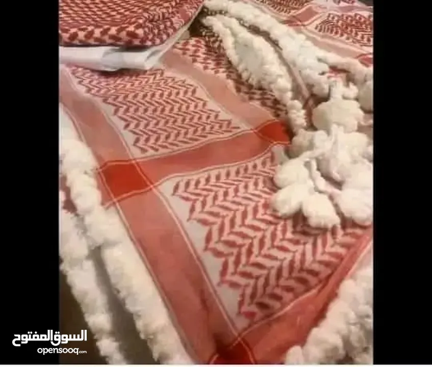 شماغات  بانواع هدب جديدة مميزة