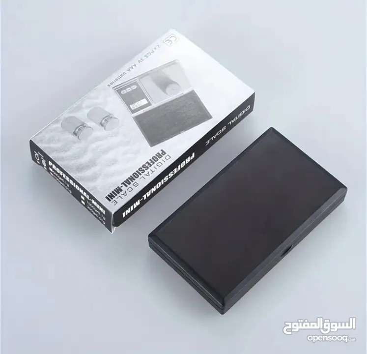 ميزان ذهب إلكتروني عالي الدقة صغير محمول ميزان أجزاء لغرام بدقة 0.01 لغايه 500 غرام