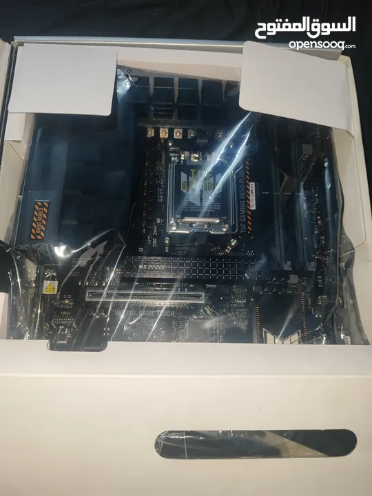 للبيع او للبدل لوحة ام B650 ASUS TUF PLUS GAMING WIFI FULL ATX NEW  كرتونة مش مستعملة نهائيا ومكفولة