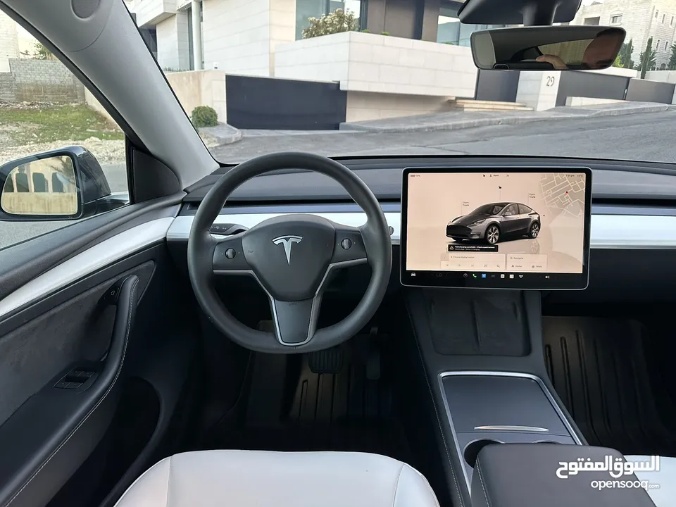 TESLA MODEL Y  LONG RANGE DUAL MOTOR 2023 فحص كامل
