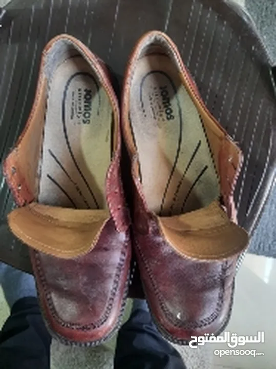 حذاء جلد طبيعي ماركا