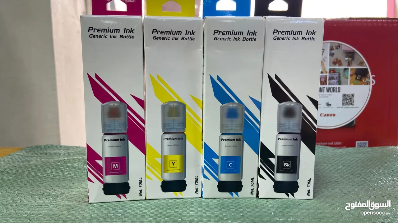 مجموعة متنوعة من أحبار الطابعات الأصلية والتجارية بجودة عالية وأسعار منافسة. Hp brother canon epson