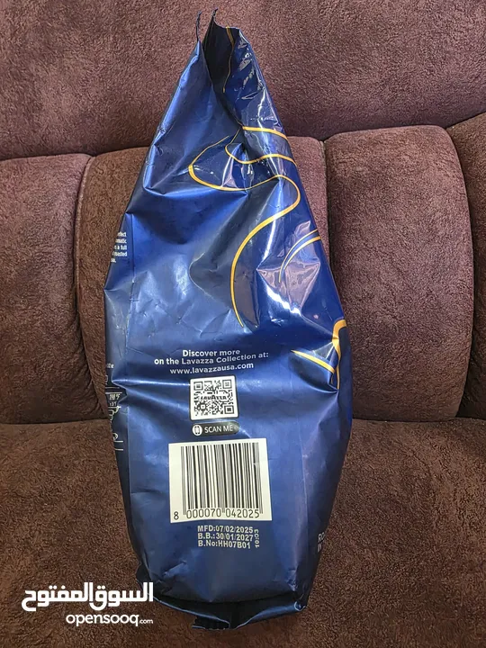 قهوة لافازا إيطالية LAVAZZA  واحد كيلو سوبر كريما MEDIUM ROAST ثلاثة كيلو قهوة LAVAZZA CREMA E AROMA