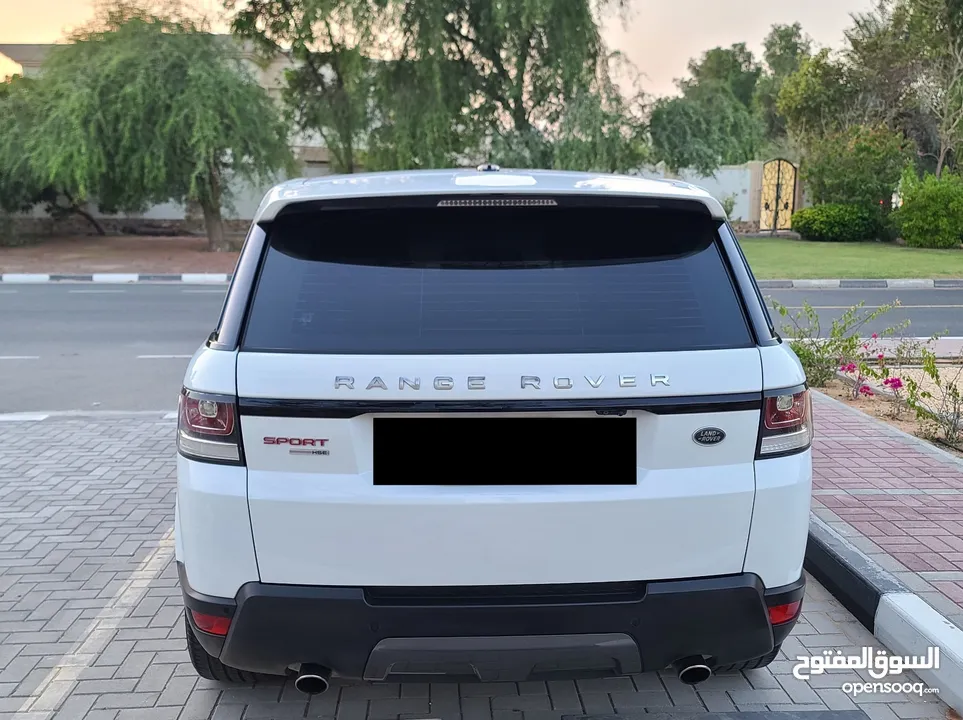 RANGE ROVER 2016 SPORT HSE V6 , GCC , ACCIDENT FREE , ORIGINAL PAINT