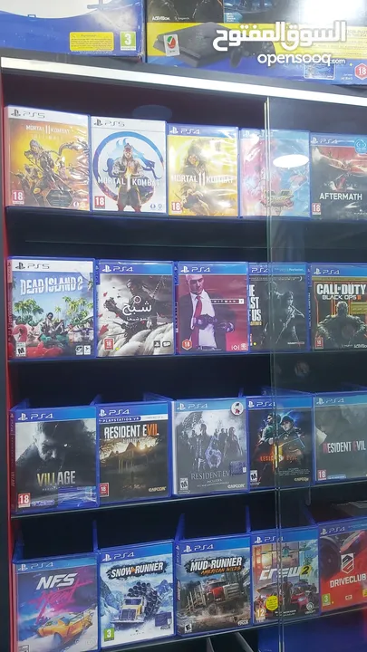 عروض لأجهزه بلايستيشن فور و فايف ps4&ps5