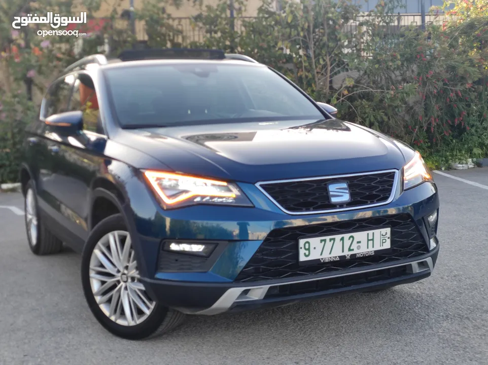 سيات اتيكا فل كامل اضافات للبيع بسعر مغري محرك 1500تربو بنزين اتوماتيك طلاء الشركة المنتجة