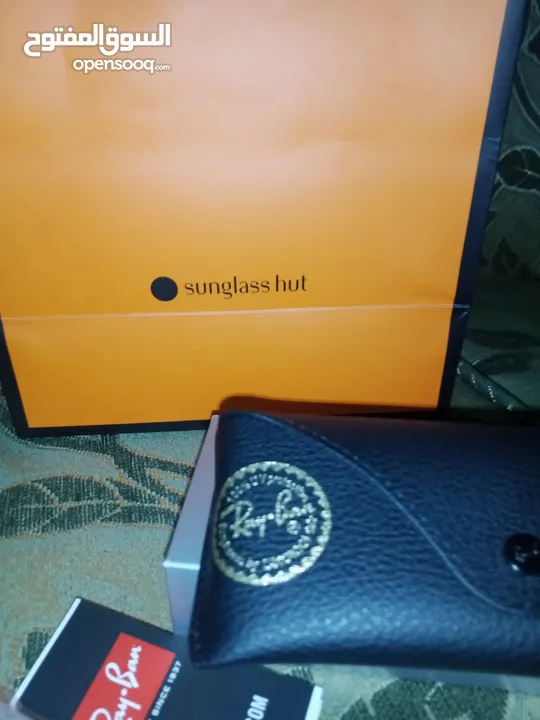 نظارة ريبان  بلاك اديشن  جلال ابو مويس ريبان اصلية RAY BAN Black Hexagonal 54 mm Polarized من معرض
