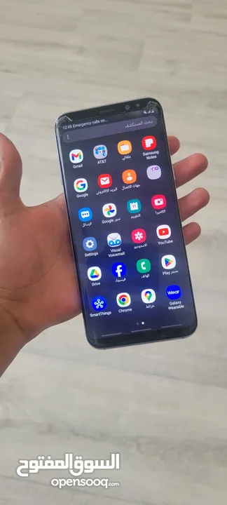 جلاكسي S8+ مستعمل نضيف بسعر خيالي