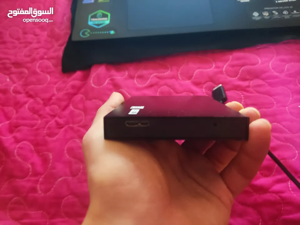 هاردين خارجي 5تيرا و1 تيرا Hdd USB 3 بسعر حرق