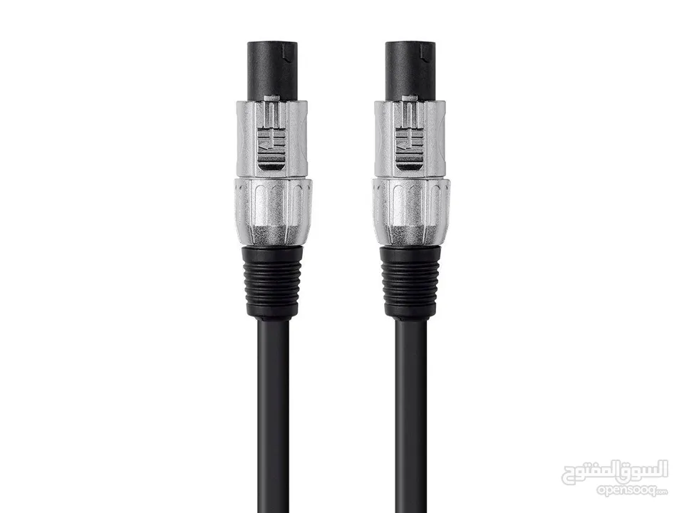 ماركه اوروبيه Monoprice Choice Series NL4FC Speaker Cable with Four 12 AWG Conductors, 100ft