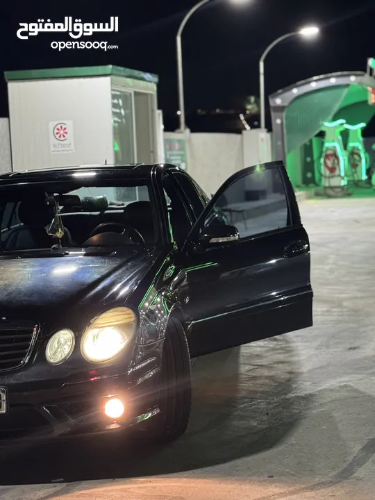 مرسيدس E200 2007 للبيع Mercedes E200  افانغارد 2007 E63 Amg kit Avantgard