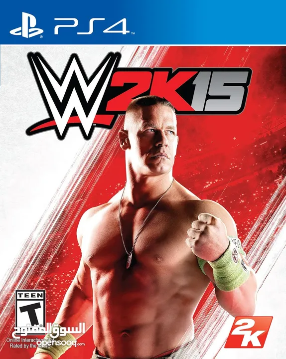 مطلوب شريط WWE 2K15 PS4  .