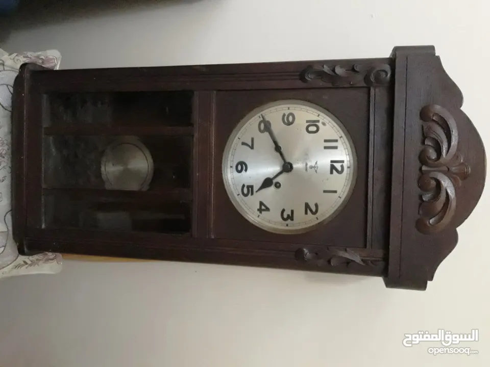 WALL CLOCK Made in GERMAN 1890-1900 ANTIQUE only WhatsApp in Description