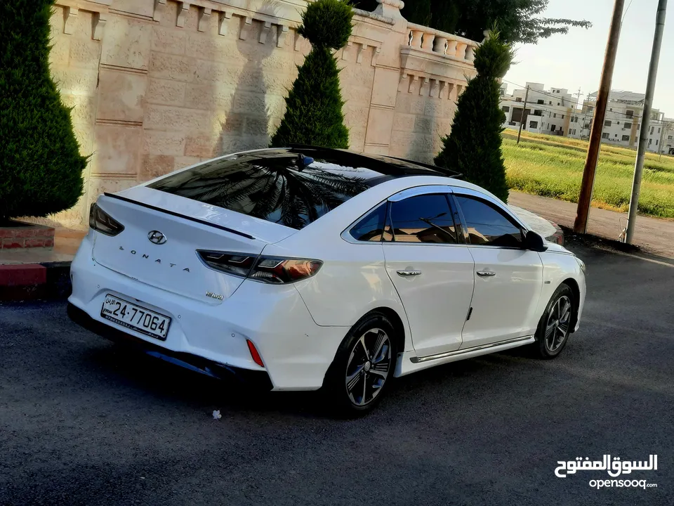 هيونداي سوناتا 2018 ليميتد بانوراما وارد كوري اصلي وارد الوكاله الاردنية لم تعمل تطبيقات
