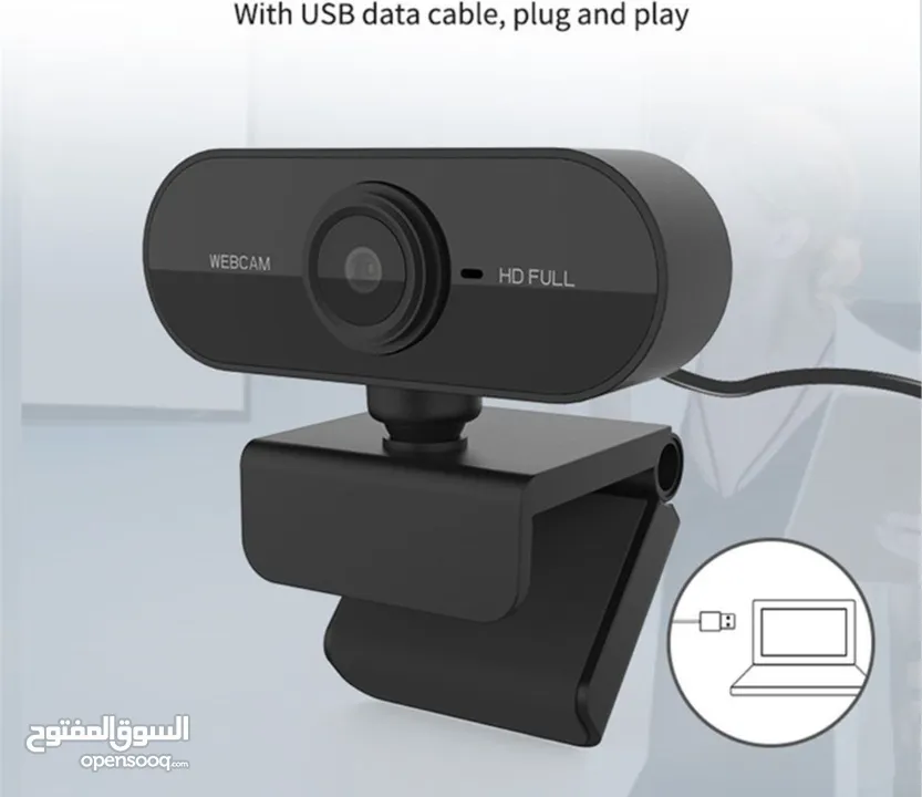كاميرا ويب كام webcam 1080p جديده