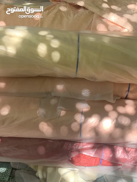 موجود 300كيلو قماش  الموقع عمان خريبة السوق