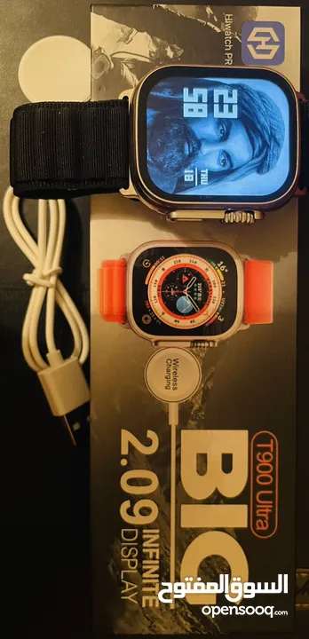 ساعة أبل  ووتش Ultra ذكية كوبي طبق الأصل نظيفة جداً
