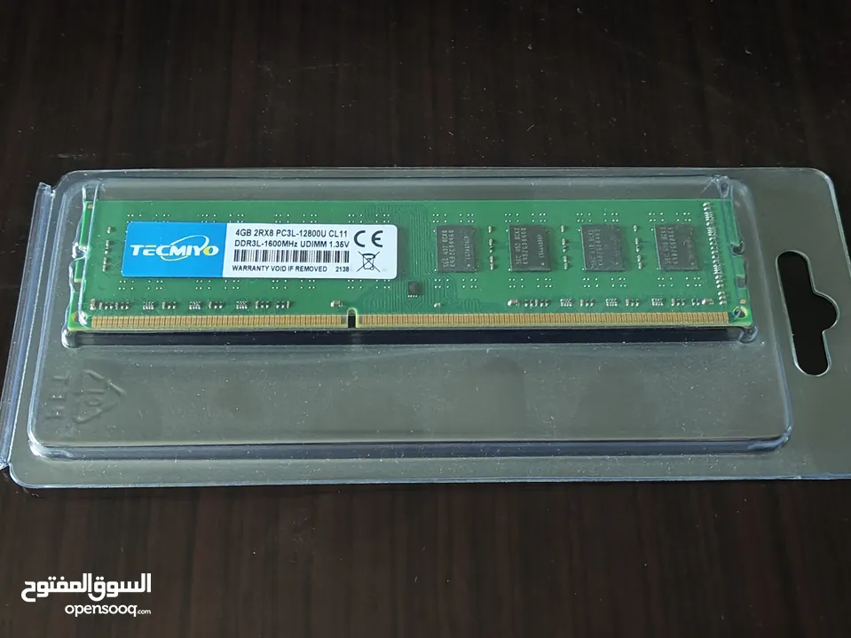 رام DDR3L 1.35V 1600MHZ 4GB