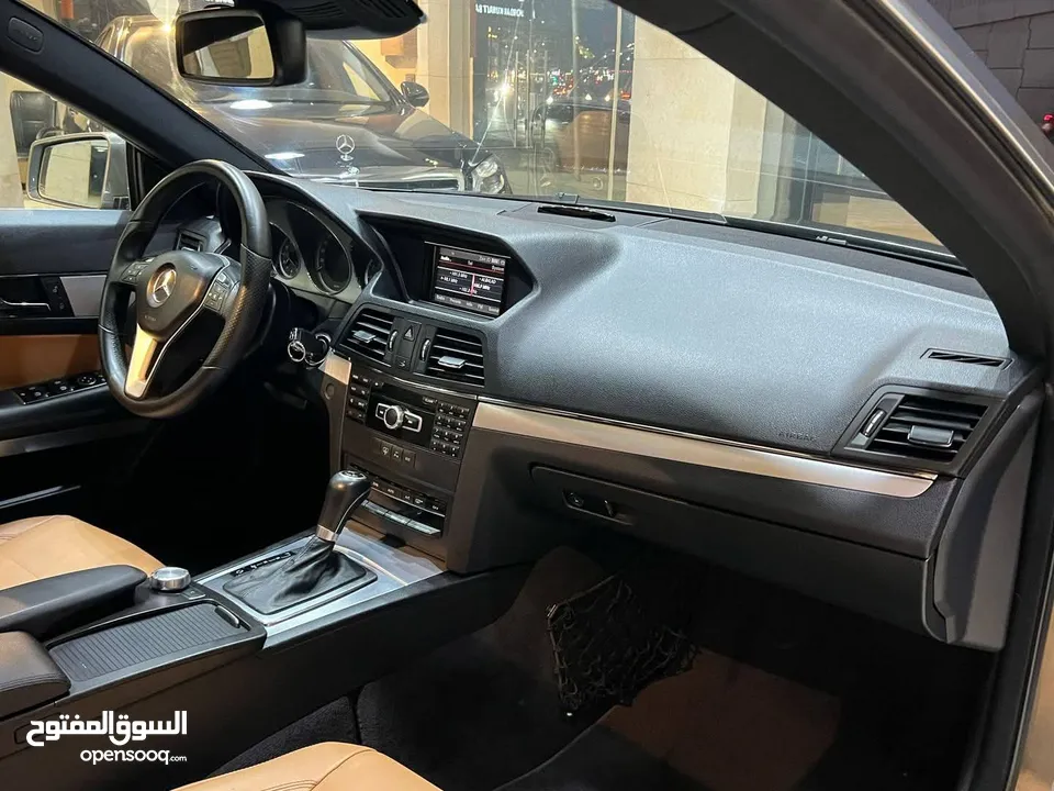 مرسيدس E200 CGI AMG موديل 2013 بحالة الوكالة للبيع
