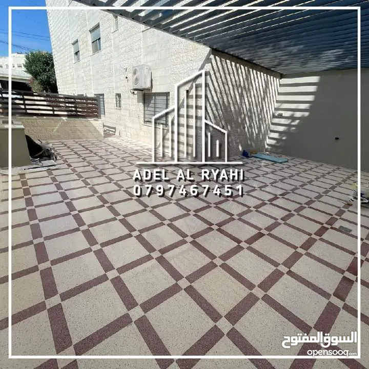 بلاط ارضيات /ارصفة/ كراجات