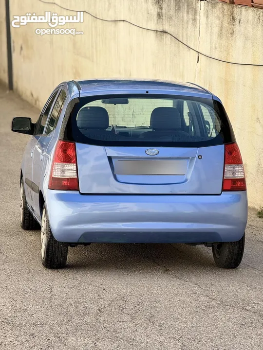 كيا بيكانتو 2007  جير عادي  بحاله ممتازه جدا  مكيف بور سنتر موفره جدا فحصها ممتاز مرخصه للبيع كاش فق