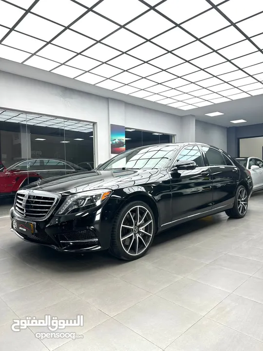 للبيع مرسيدس S550 ممشى 52 الف