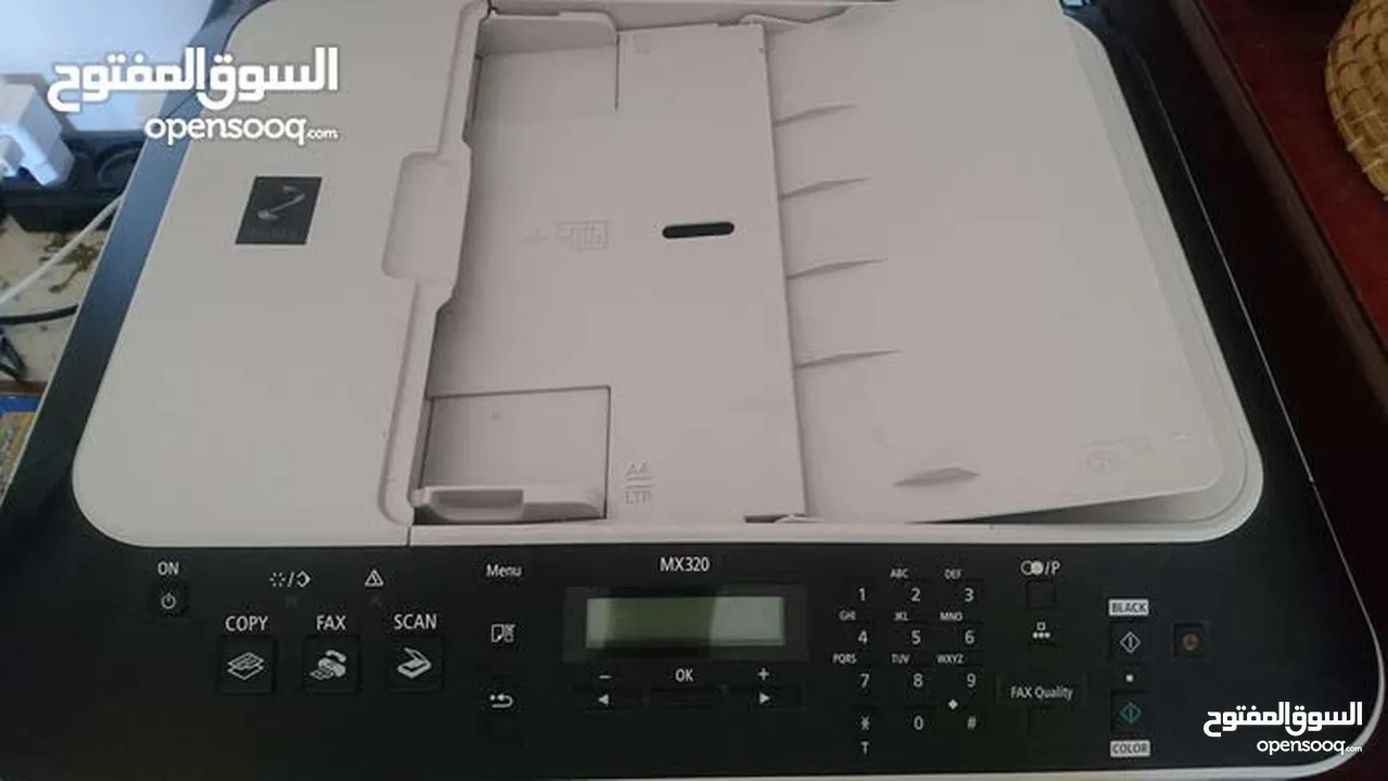 طابعه كانون وتصوير وفاكس ملون واسود للبيع بسعر مغري