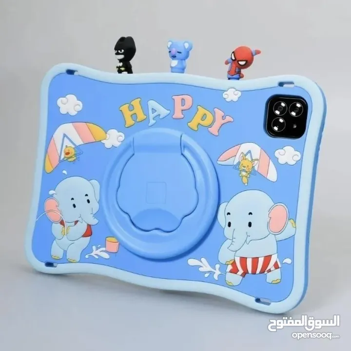 تاب للاطفال oteeto tab10 kids جهاز لوحي 10 بوصة _ 128 جيجا + 6 جيجا رام _ متعدد الألوان