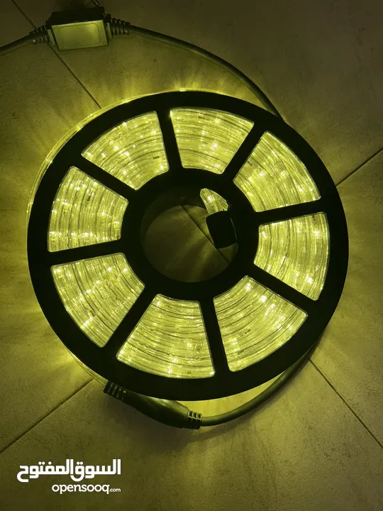 ضوء موفر للطاقة 115 متر LED  جديدlight rope