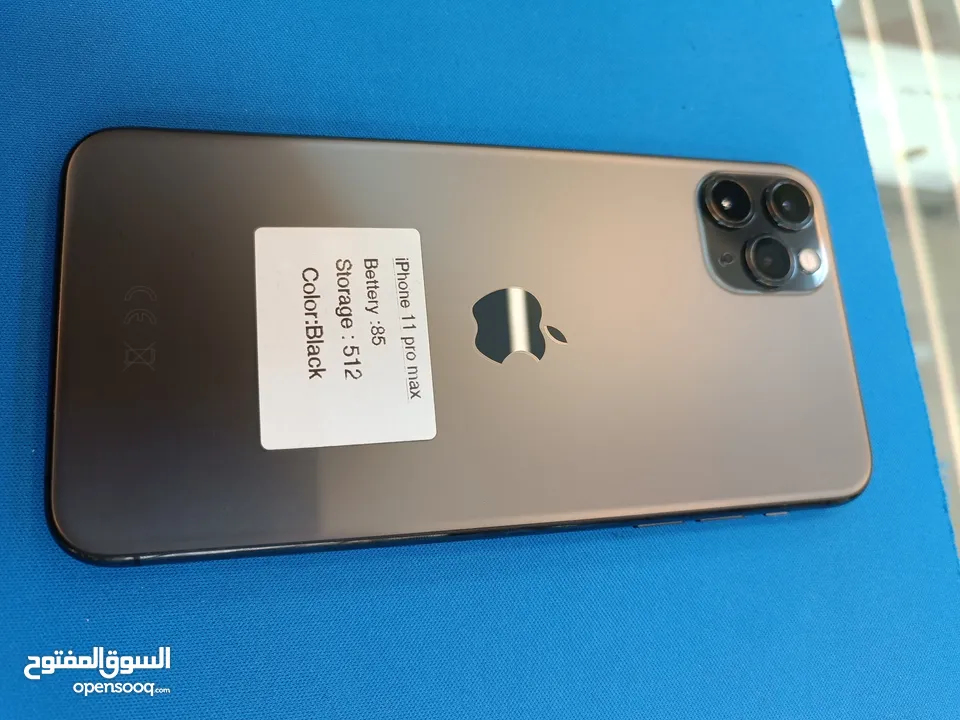 IPHONE 11 PRO MAX ( 512 GB ) USED /// ايفون 11 برو ماكس ذاكرة 512 مستعمل وكالة