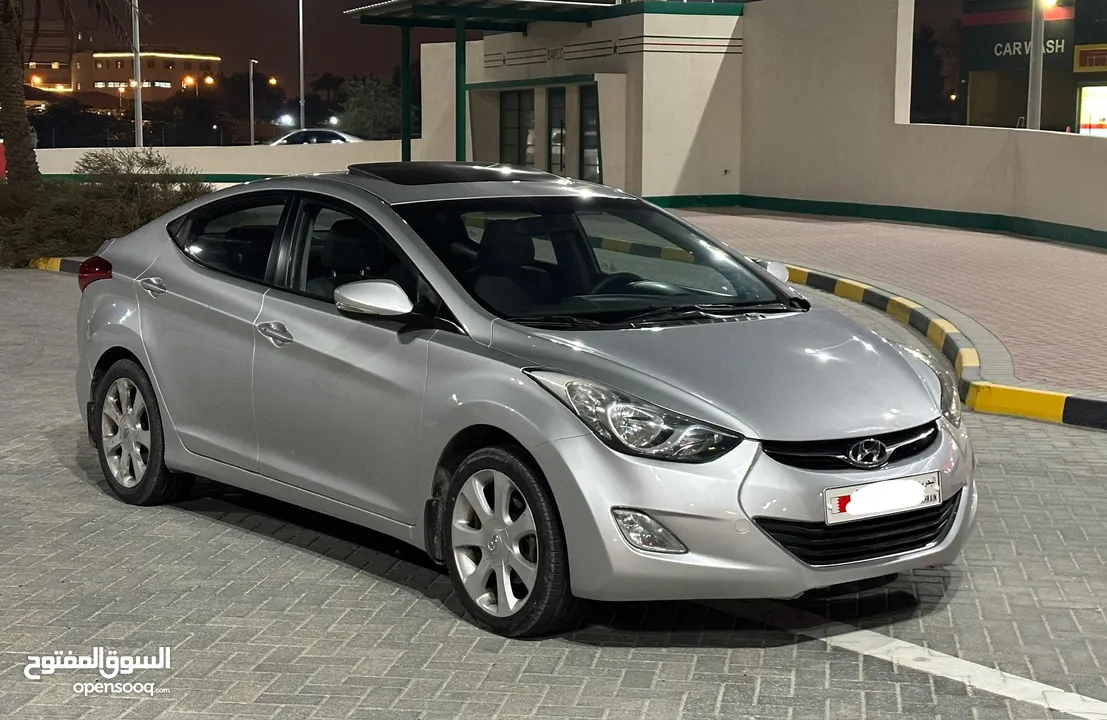 Hyundai elantra 2014 full option sunroof