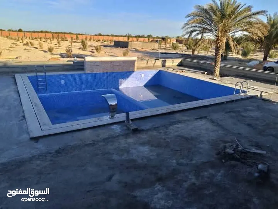 برك سباحة بأفضل المواصفات