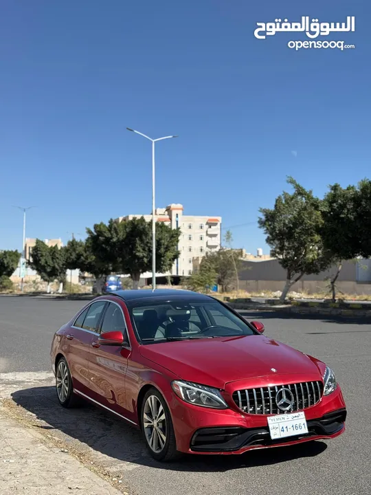 الان للبيع مرسديس C300 موديل 2020 عرطه