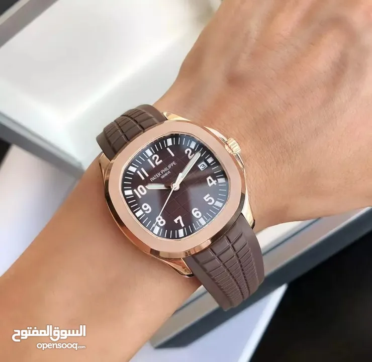 مجموعه من الساعات الباتيك فليب  اتوماتيك نسخة سوبر ماستر.... عالية الجودة مكينة مكشوف  رقم شصيه