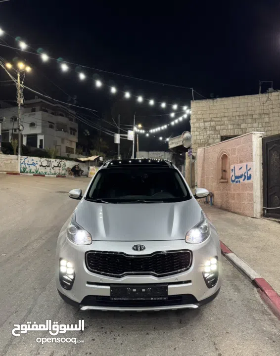 سبورتاج gt موديل 2017 دفع رباعي 4/4 ديزل ماطور 2000 فل مسكر سعرر فرم كاش فقط