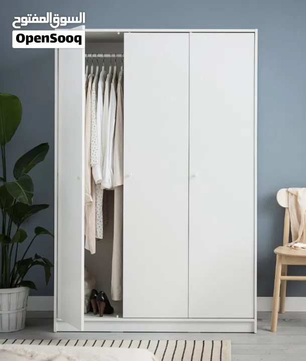 Set of 2 wardrobes from IKEA one has 2 doors and other 3 doors. Very well conserved.