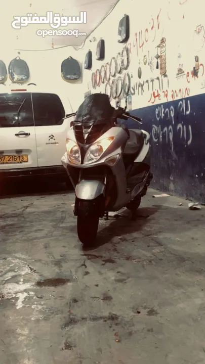 Sym 125 للبيع موديل 2014