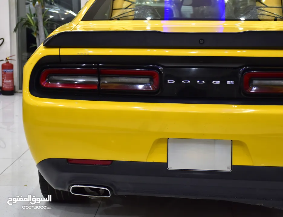 Dodge Challenger ( 2019 Model ) in Yellow Color American Specs