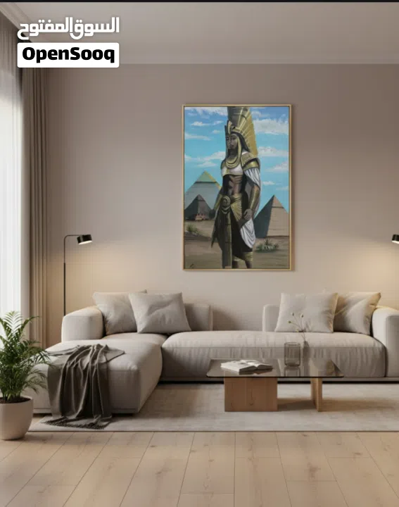 لوحه فنيه مصريه للحضاره المصريه للبيع&Egyptian artwork depicting ancient Egyptian civilization for s