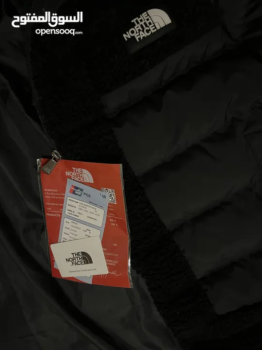 The north face jacket original سعره 200€