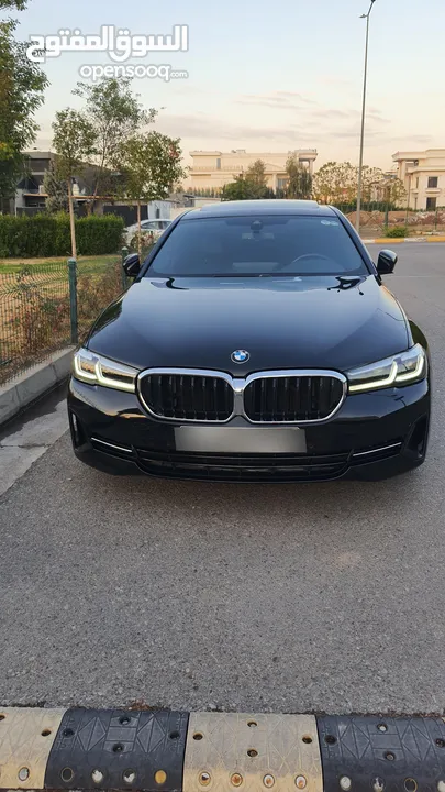 BMW 530 21 كلين تايتل فول  رقم شمالي