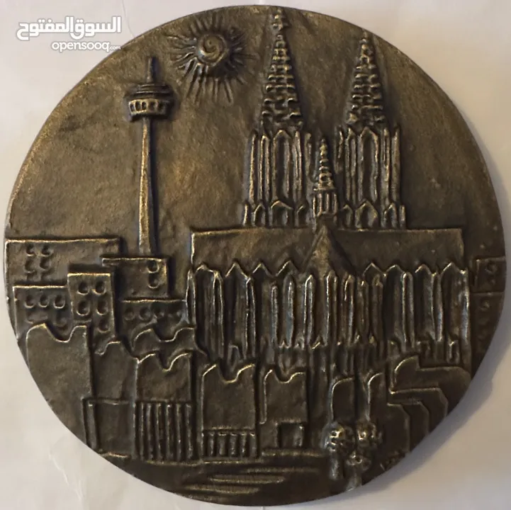 Köln. [Bronzerelief / bronze plaque]